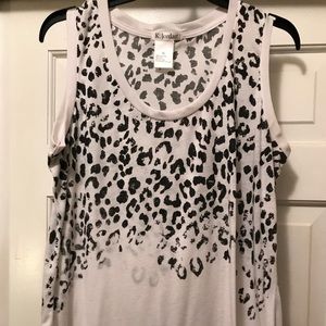 Printed tank top-XL